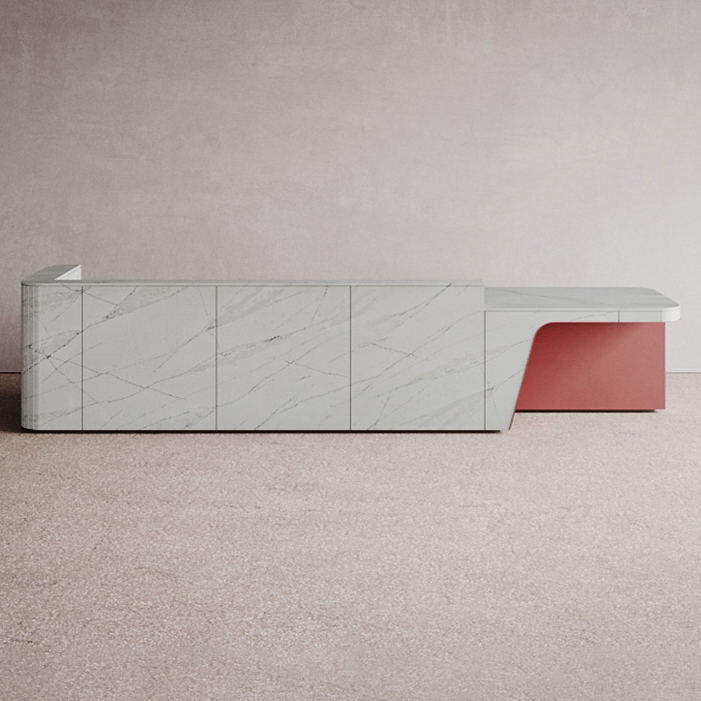 Display product Join Desk in Stone Configuration 4 from manufacturer Isomi