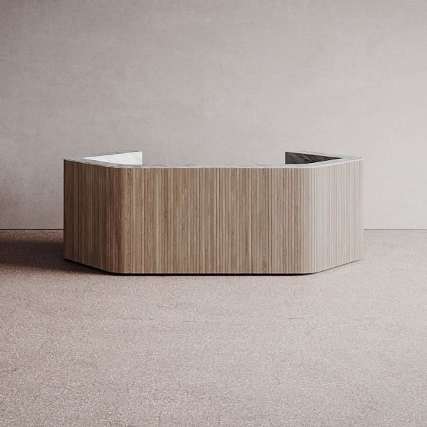 Mostrar el producto Join Desk Wood Configuration 7 del fabricante Isomi
