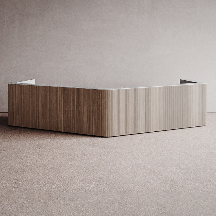 Afficher le produit Join Desk Wood Configuration 10 du fabricant Isomi