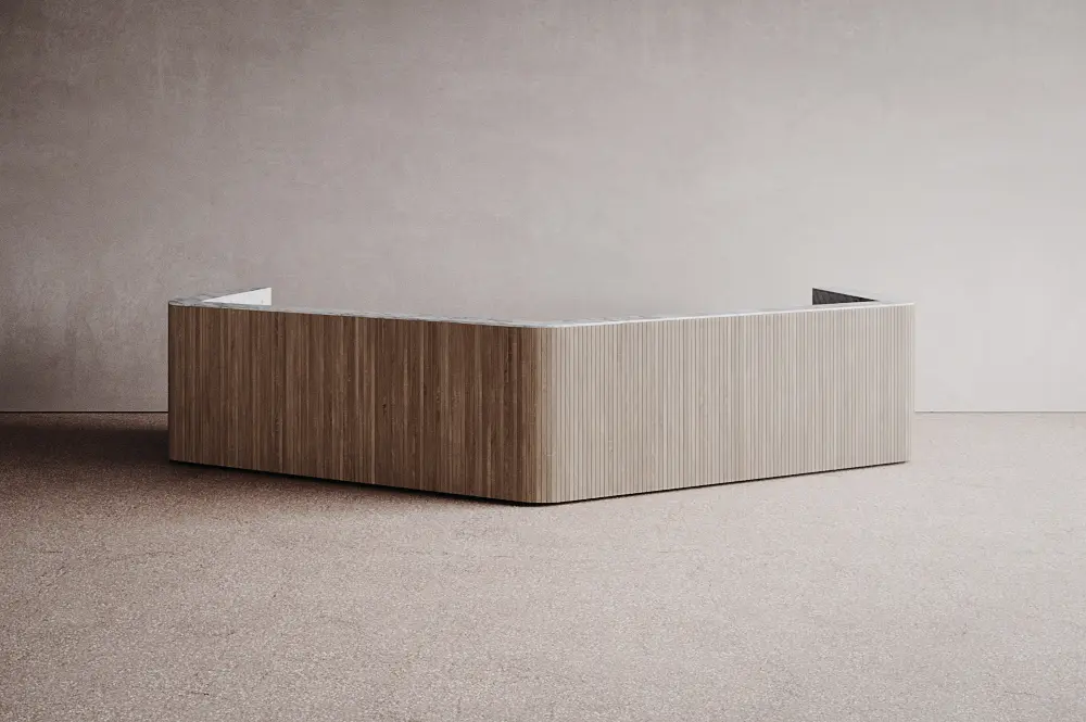 Isomi - Join Desk Wood Configuration 10