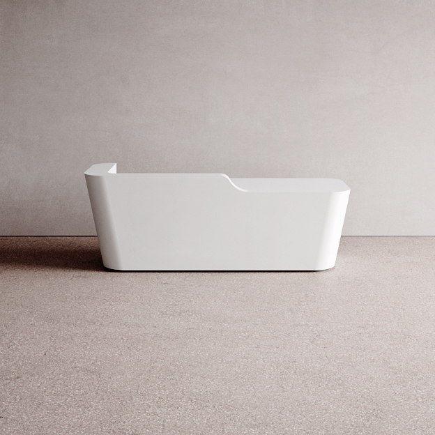 Mostrar el producto Mono Desk Solid Surface Configuration 3 del fabricante Isomi