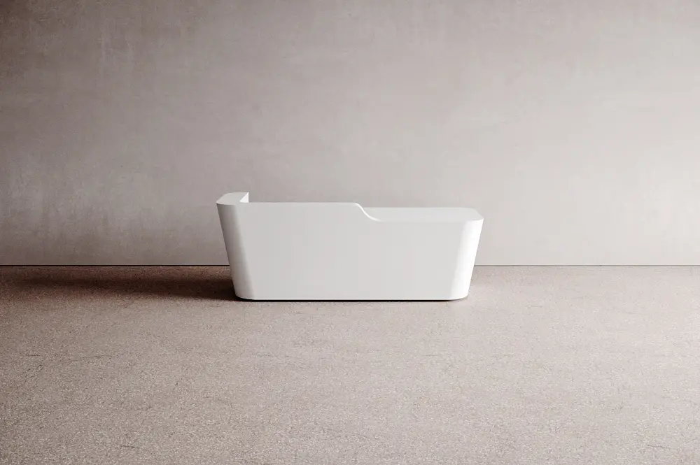 Isomi - Mono Desk Solid Surface Configuration 3
