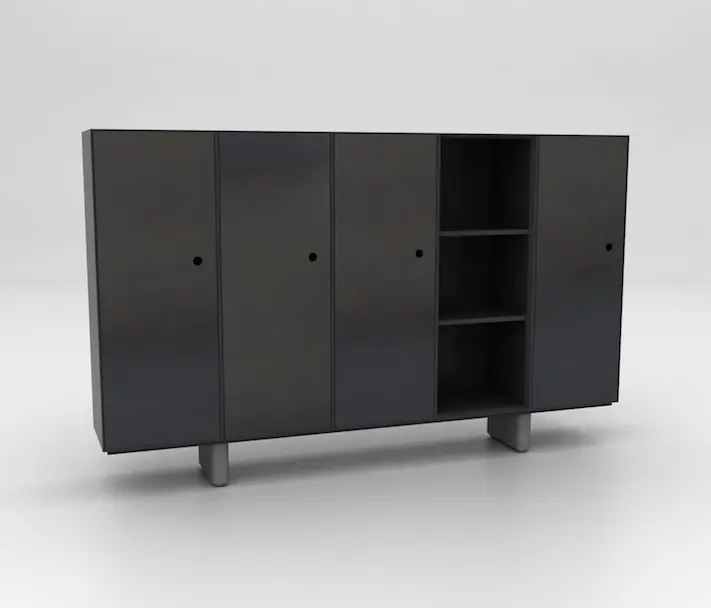 Isomi - Chamfer Assembled Storage Configuration 4