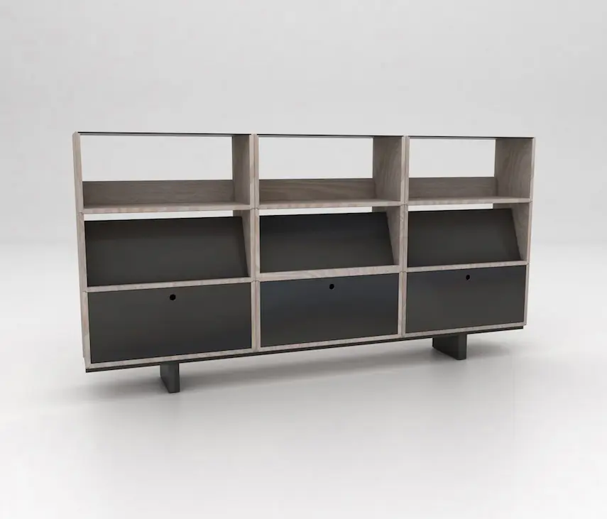 Isomi - Stack Assembled Storage Configuration 3