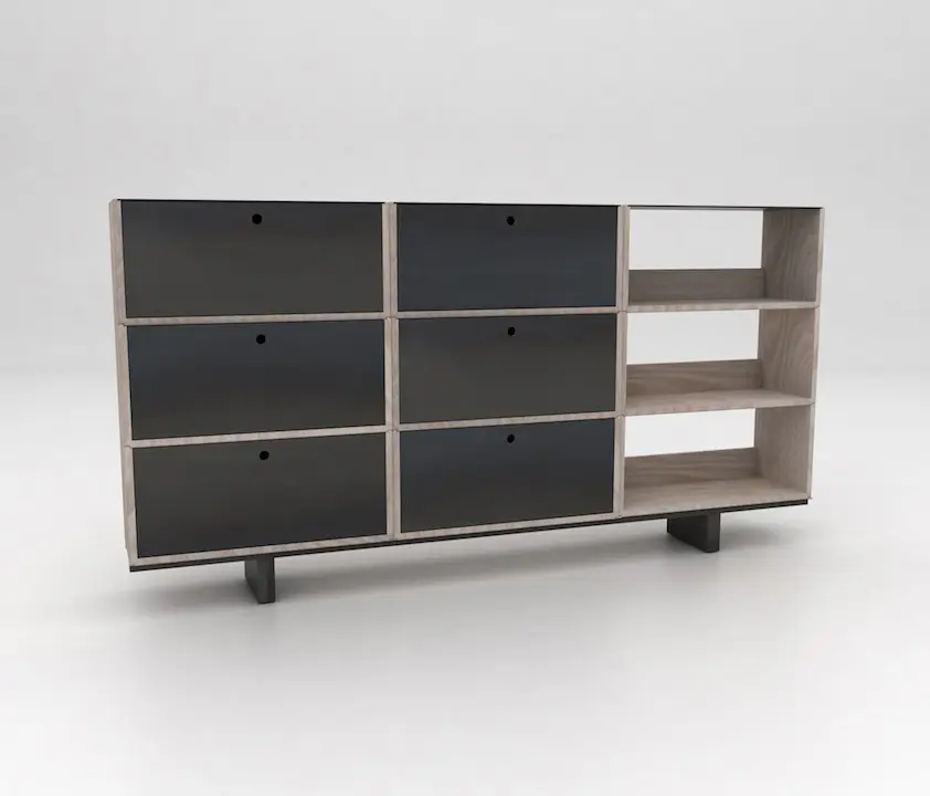 Isomi - Stack Assembled Storage Configuration 6