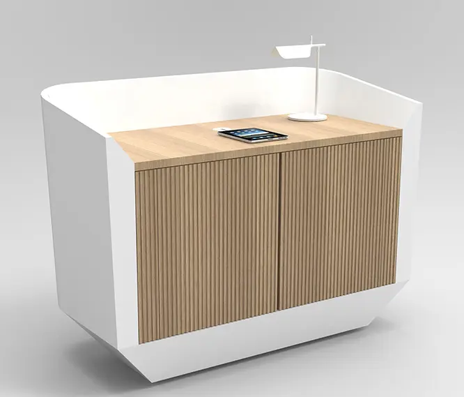 Isomi - Umi Greeter in Solid Surface