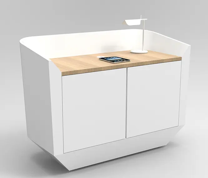 Isomi - Umi Greeter in Solid Surface