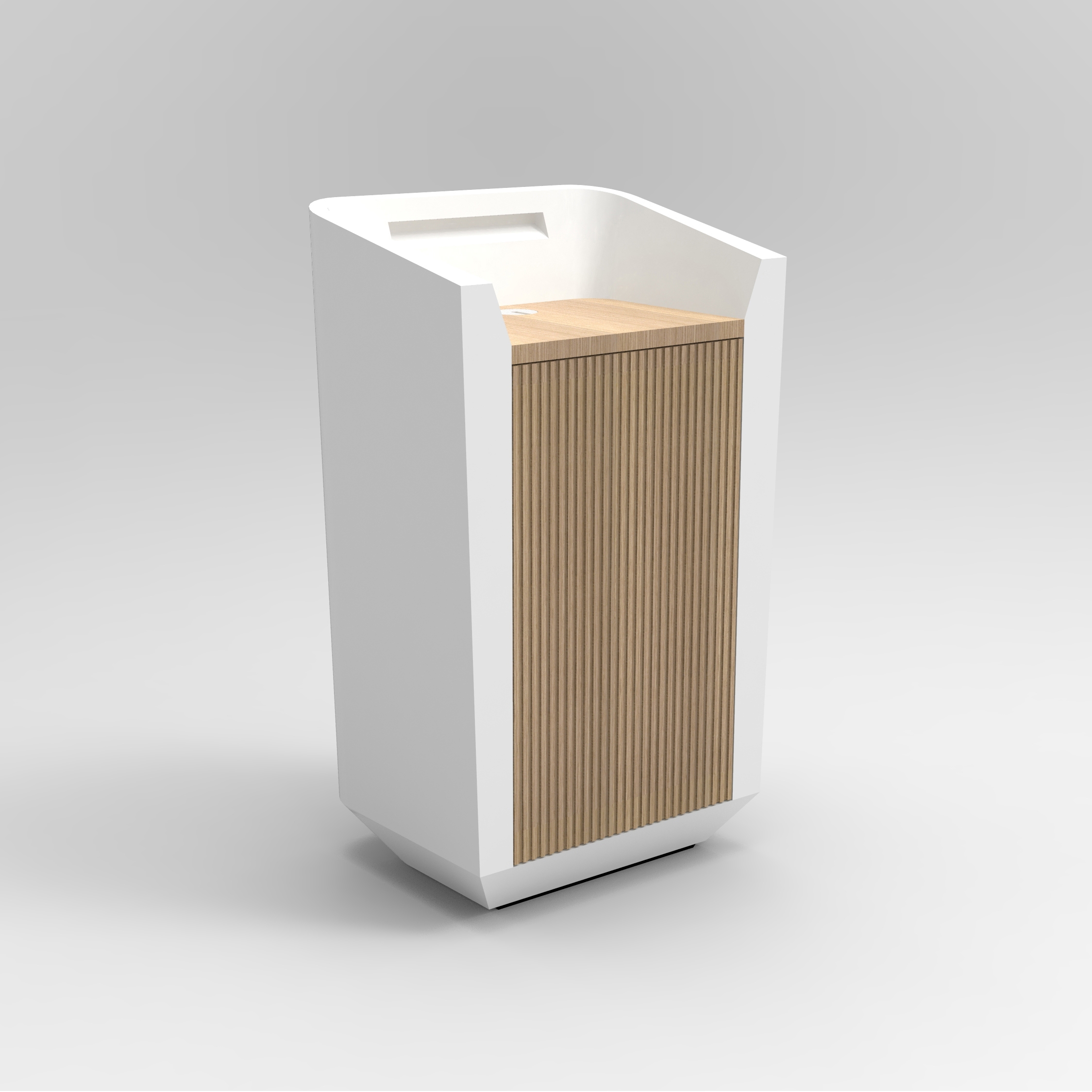 Produkt Umi Lectern in Solid Surface des Herstellers Isomi anzeigen
