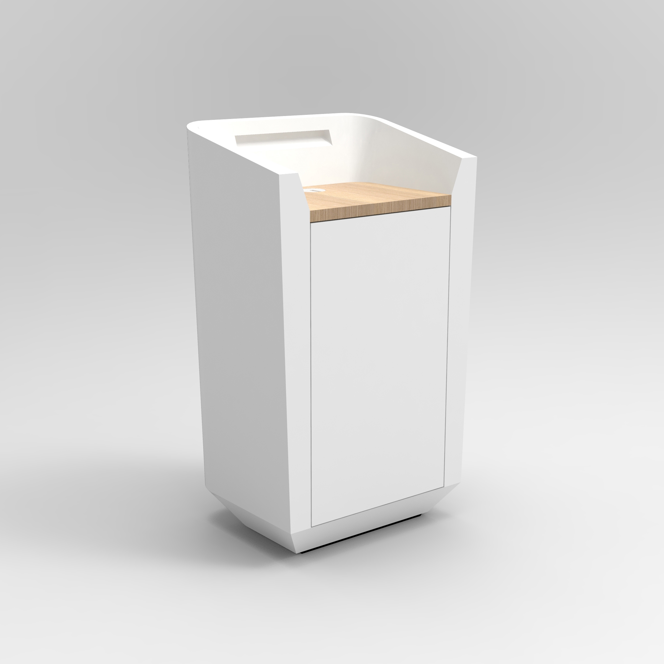 Mostra il prodotto Umi Lectern in Solid Surface del produttore Isomi