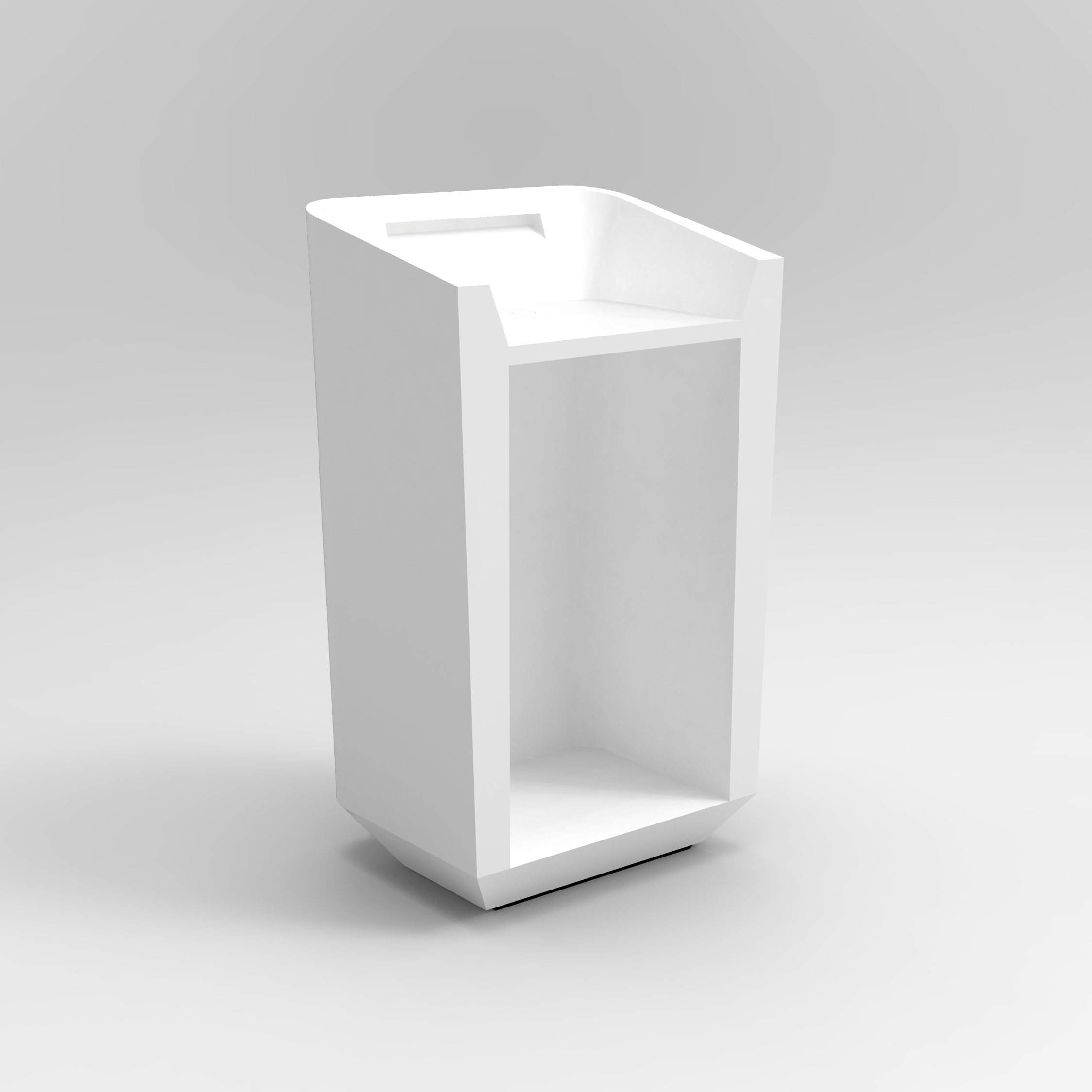 Produkt Umi Lectern in Solid Surface des Herstellers Isomi anzeigen