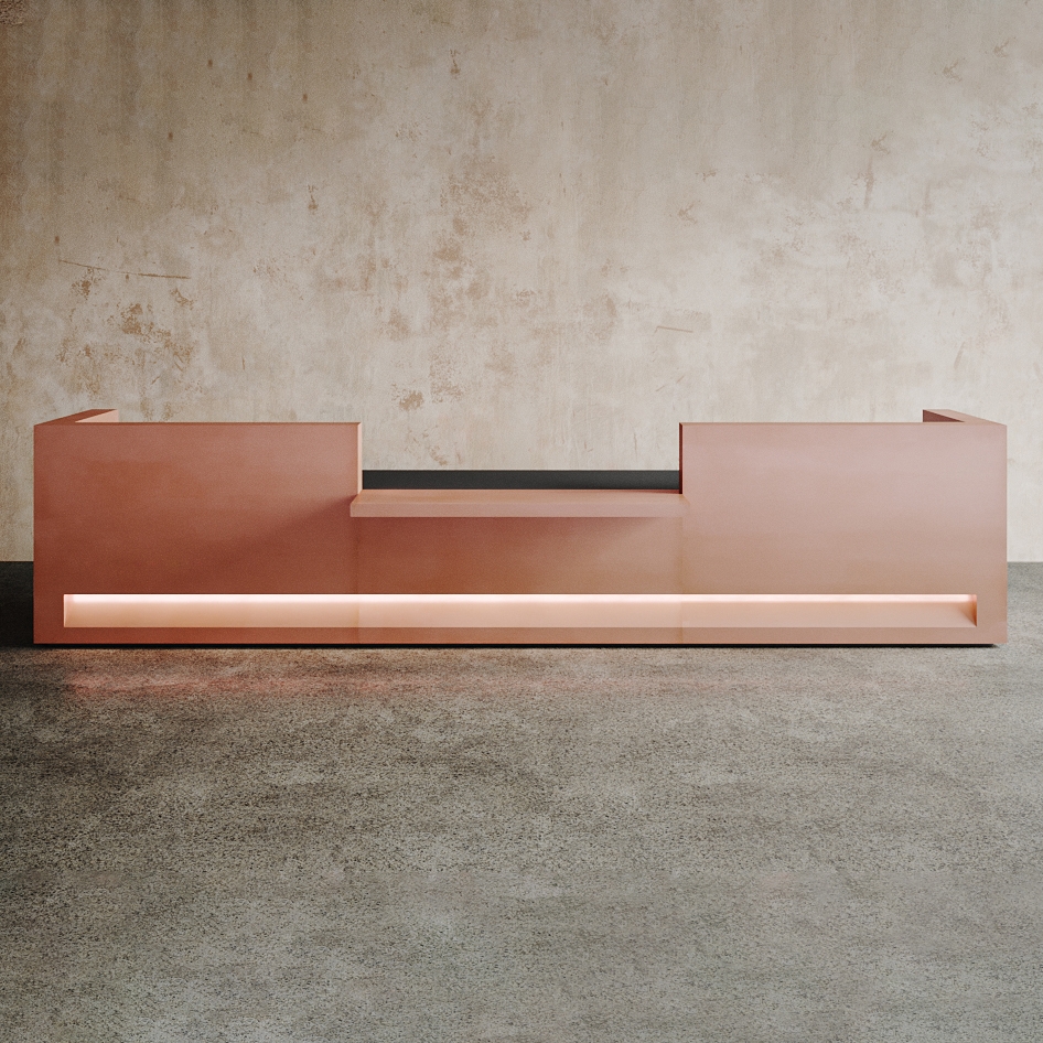 Afficher le produit Block Desk Copper Configuration 6 du fabricant Isomi