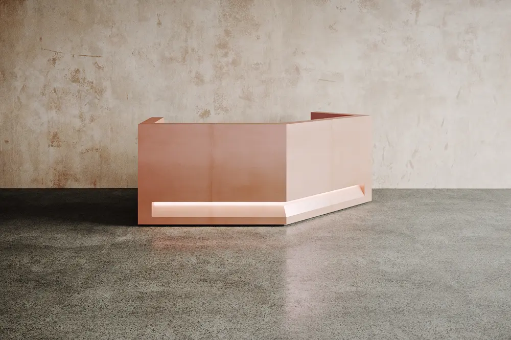 Isomi - Block Desk Copper Configuration 8