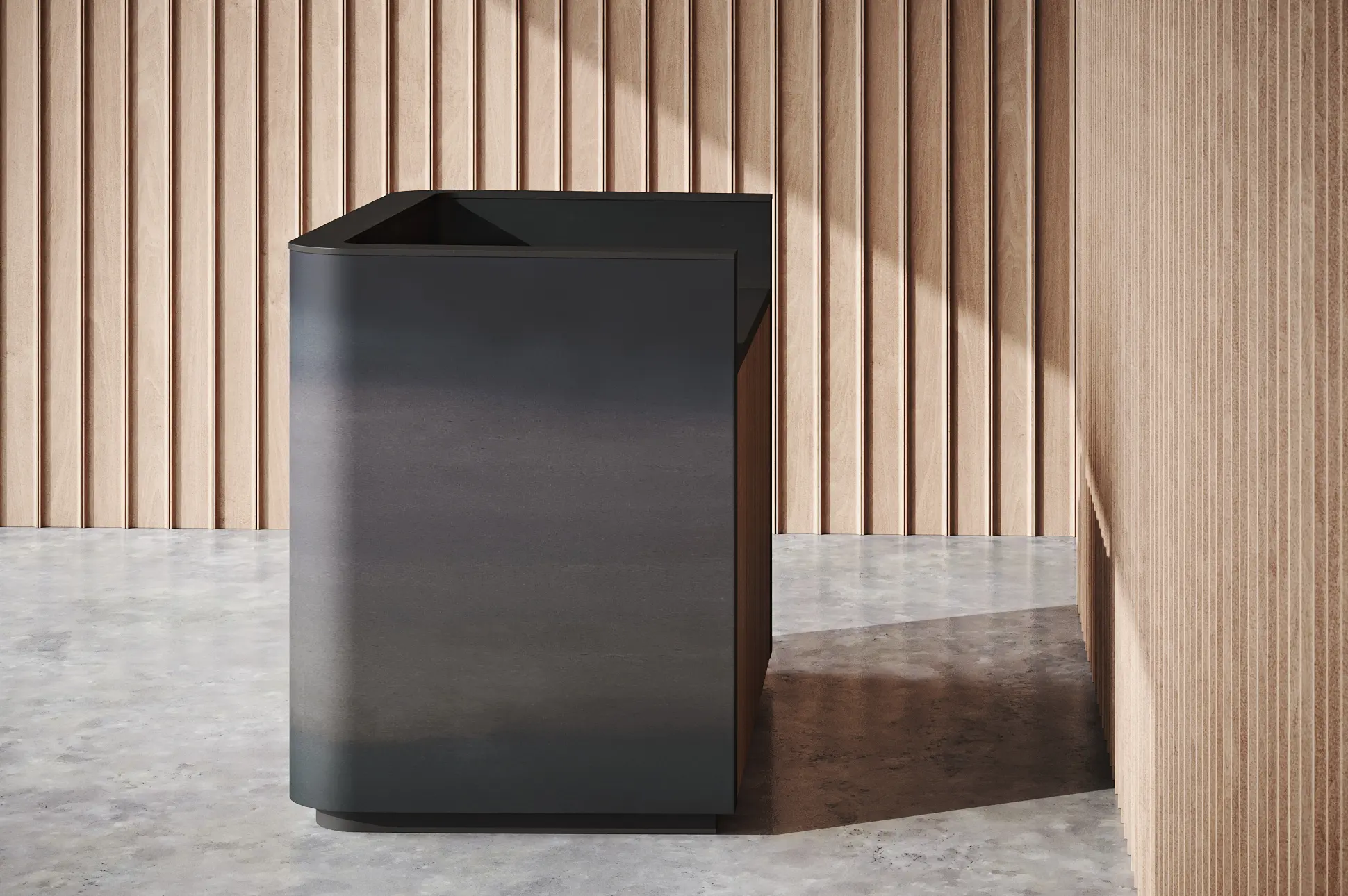 Isomi - Flo Greeter in Hot Rolled Steel