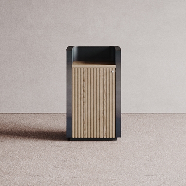 Produkt Flo Lectern in Hot Rolled Steel des Herstellers Isomi anzeigen