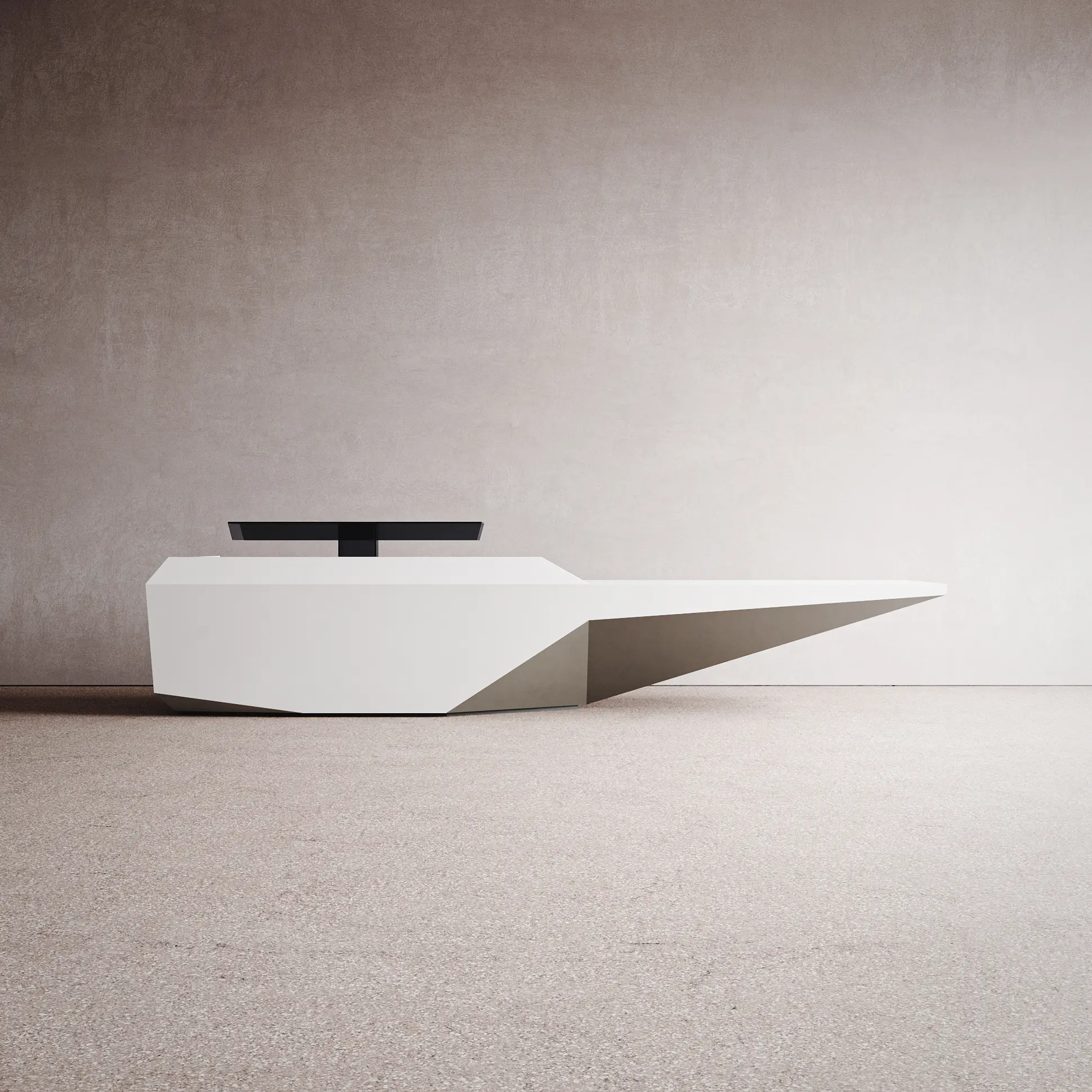 Isomi - Fold Desk Solid Surface