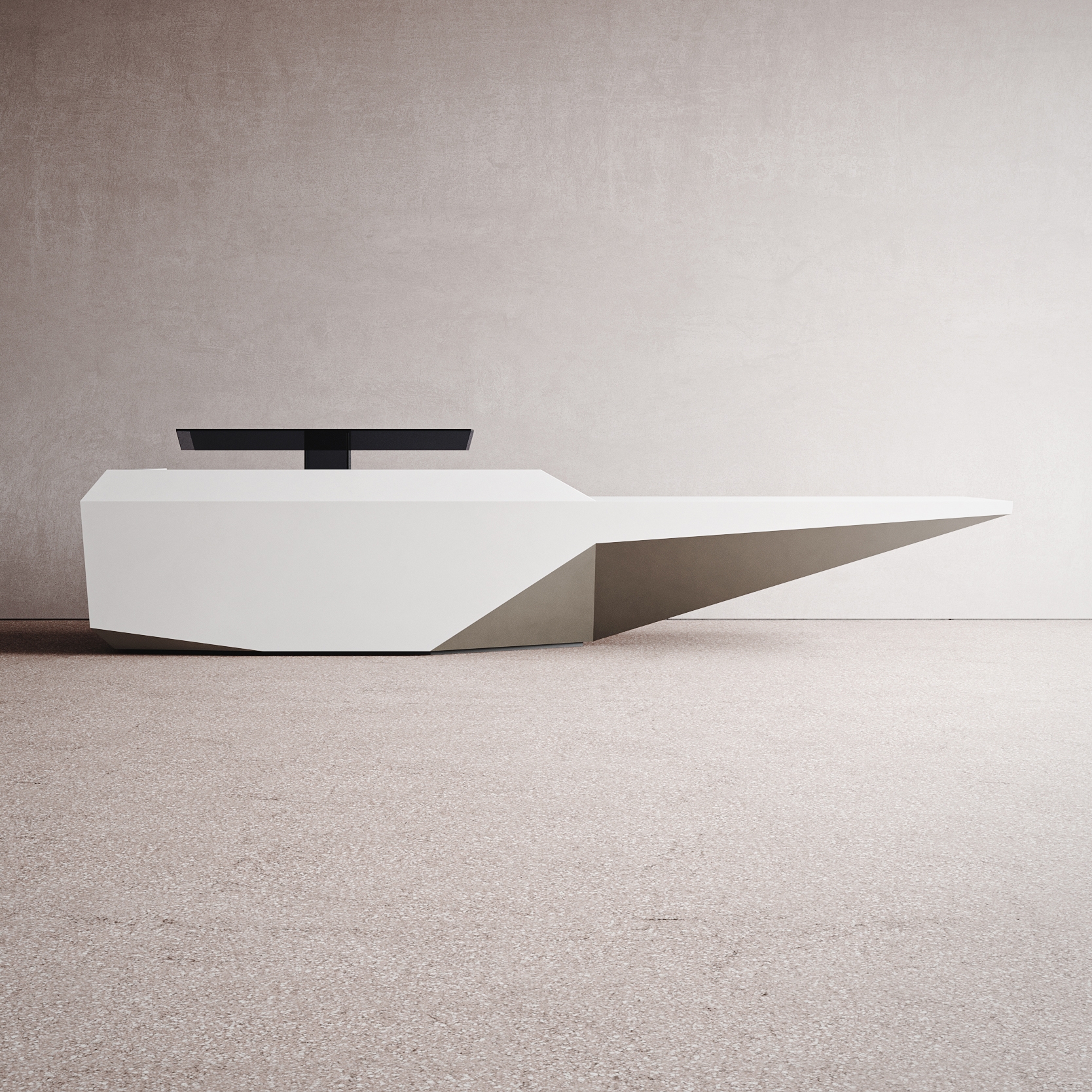 Afficher le produit Fold Desk Solid Surface du fabricant Isomi