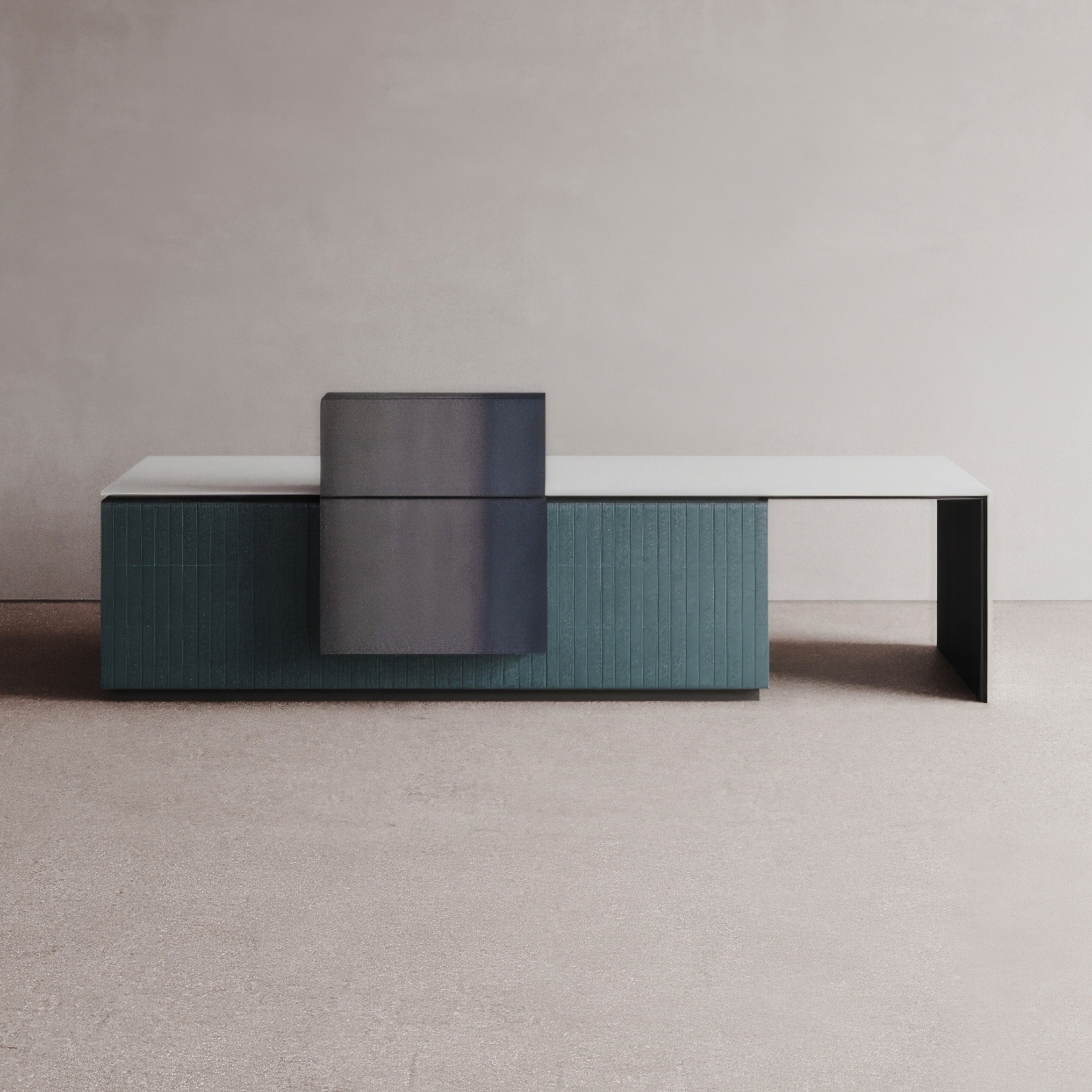 Display product Layer Desk - Configuration 3 from manufacturer Isomi