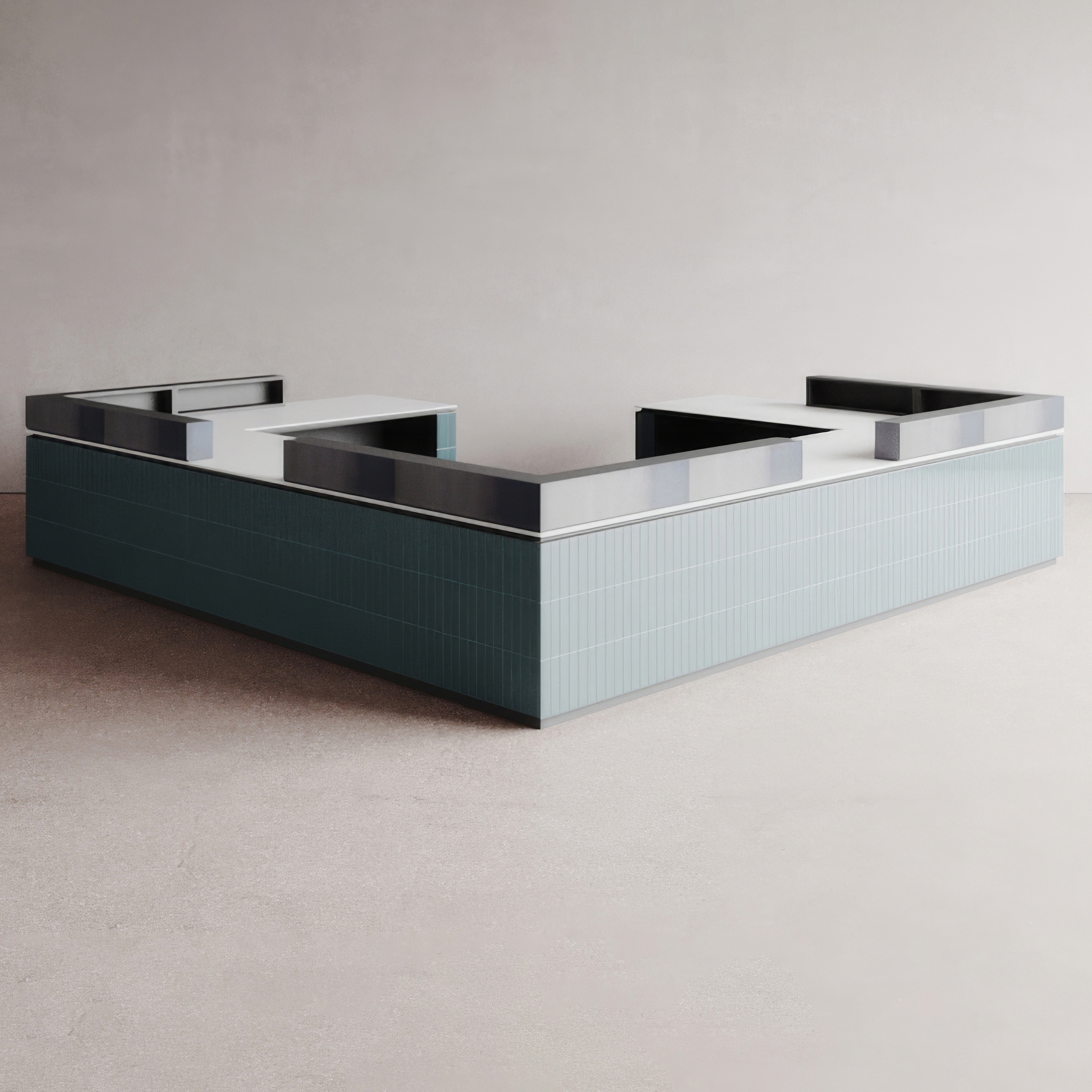 Display product Layer Desk - Configuration 8 from manufacturer Isomi