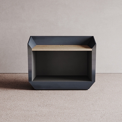 Produkt Linea Greeter in Hot Rolled Steel des Herstellers Isomi anzeigen