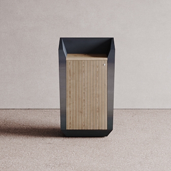 Mostra il prodotto Linea Lecturn in Hot Rolled Steel del produttore Isomi