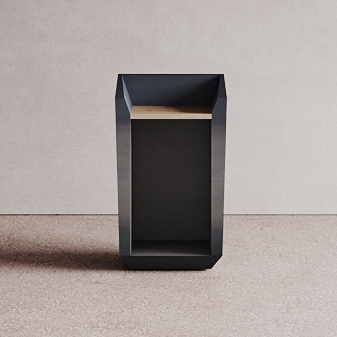 Mostra il prodotto Linea Lecturn in Hot Rolled Steel del produttore Isomi