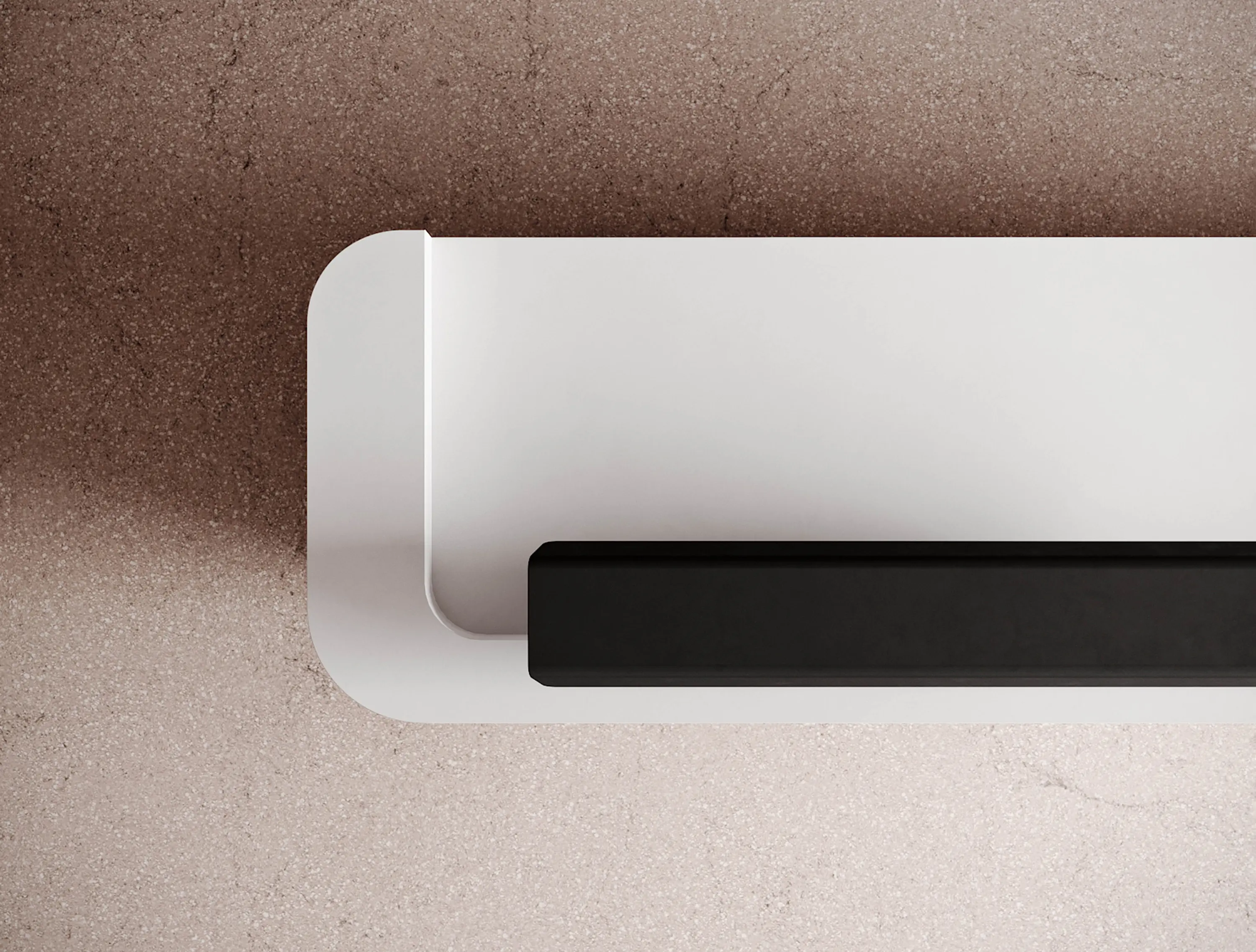 Isomi - Mono Desk Solid Surface