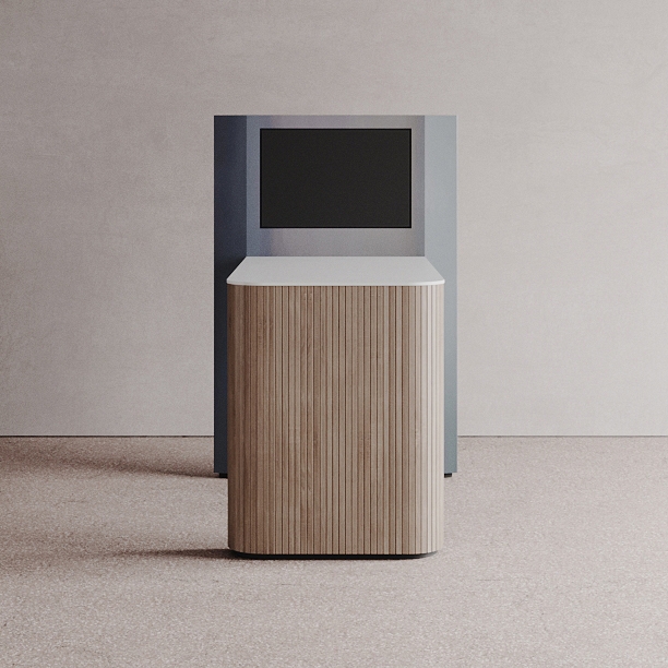 Vertoon produk Platform Table Configuration 5 van vervaardiger Isomi