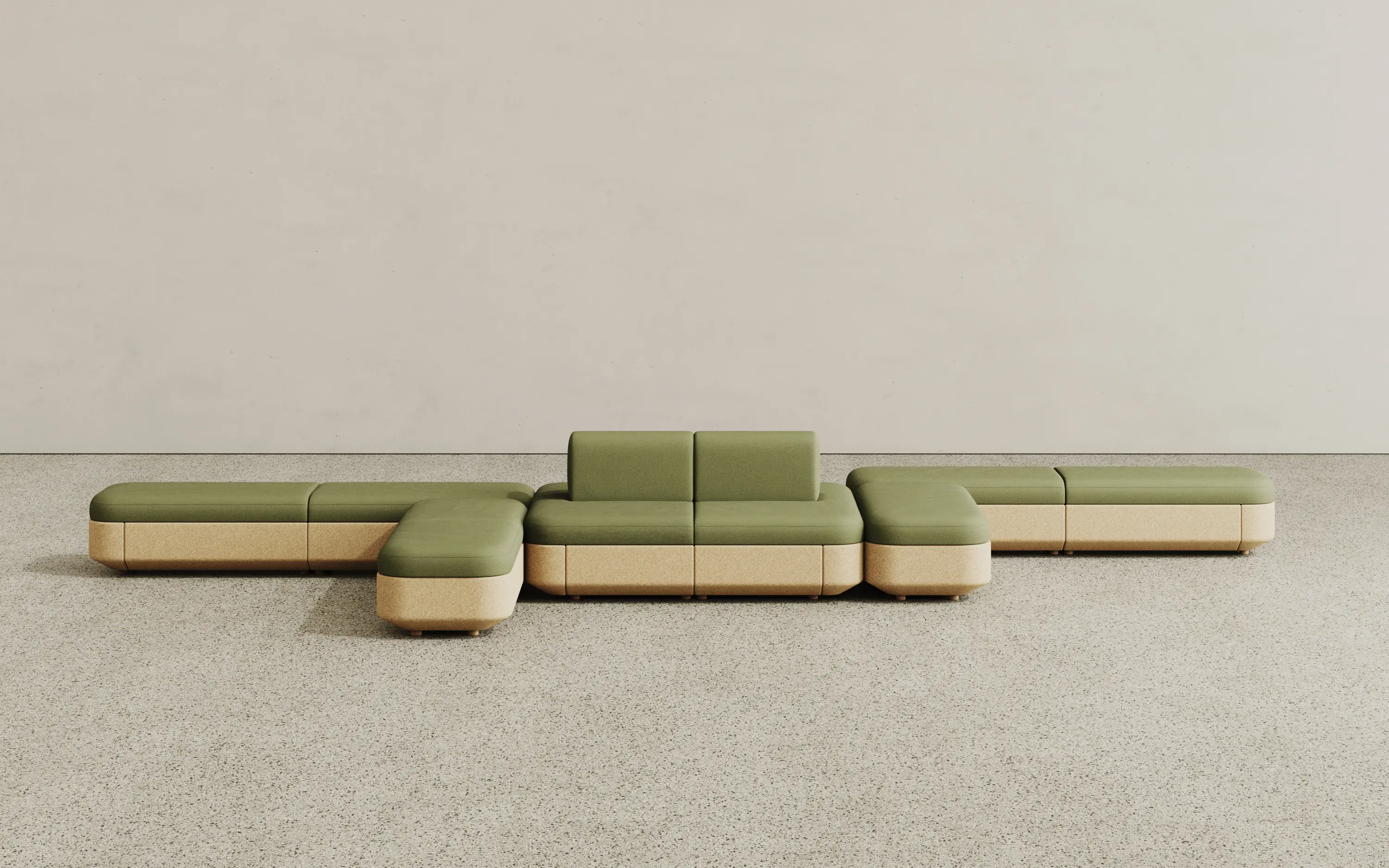 Isomi - Tejo Modular System - 1300mm Depth - Configuration 2