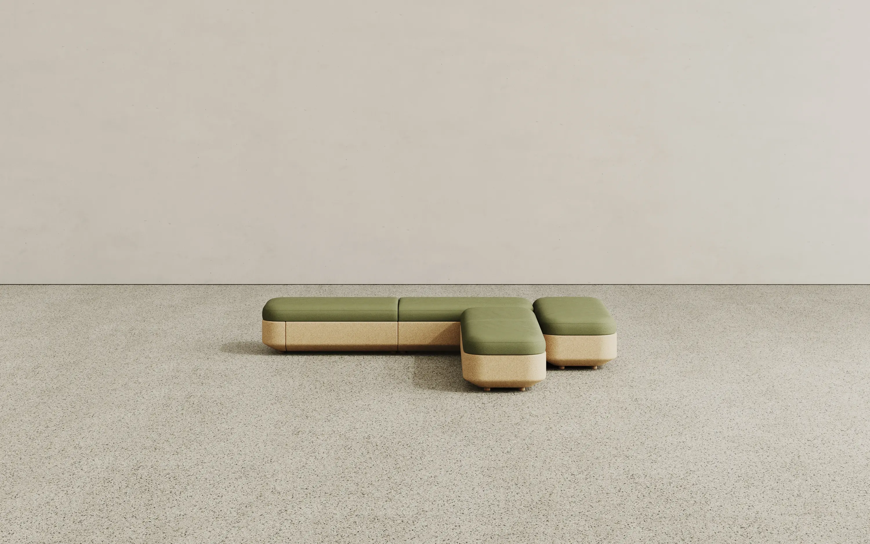 Isomi - Tejo Modular System - 1300mm Depth - Configuration 3