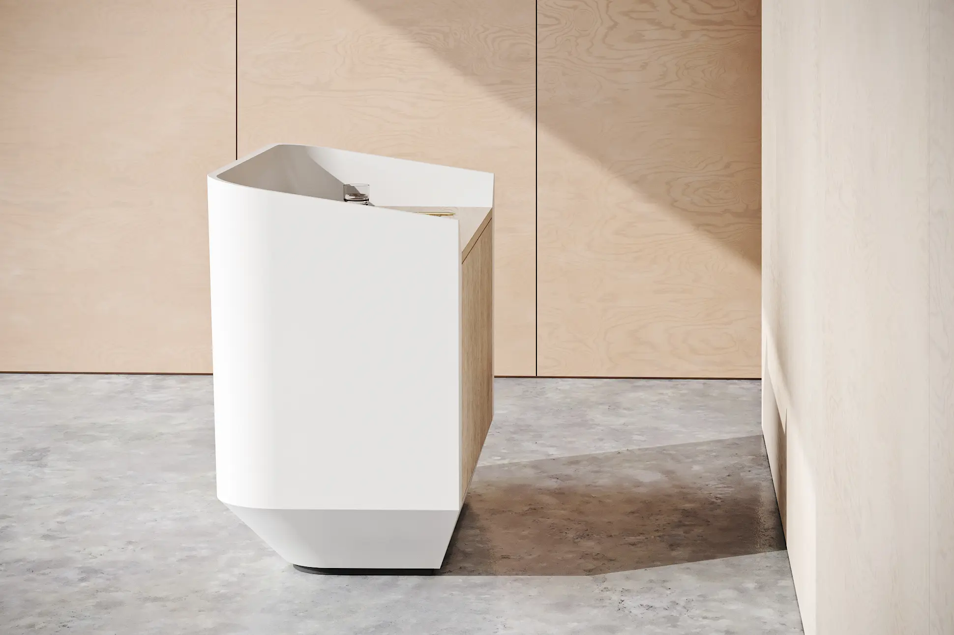 Isomi - Umi Greeter in Solid Surface