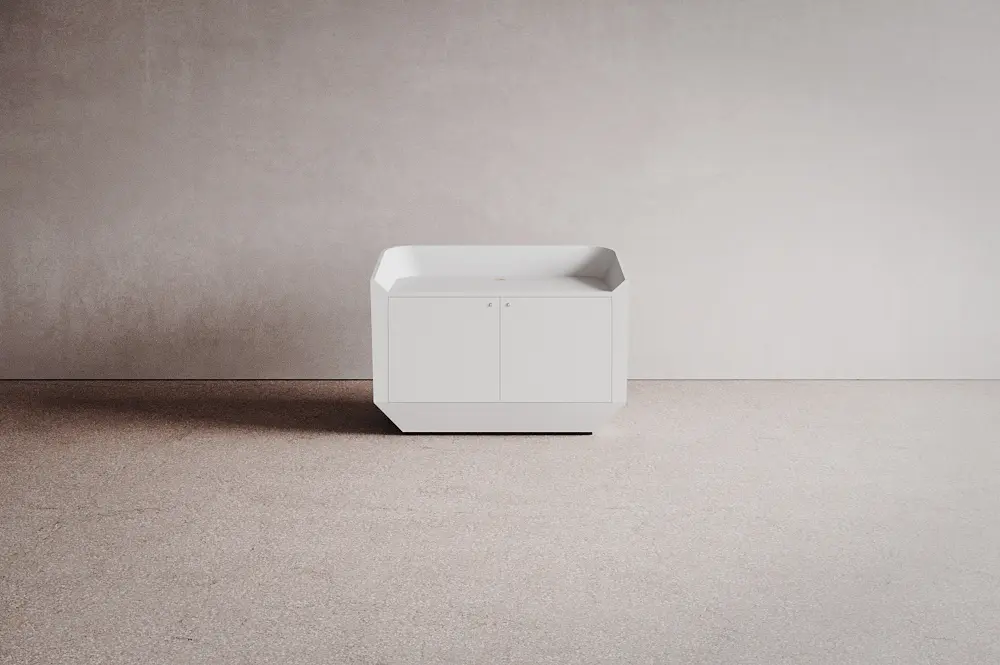 Isomi - Umi Greeter in Solid Surface