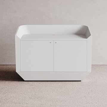 Display product Umi Greeter in Solid Surface from manufacturer Isomi