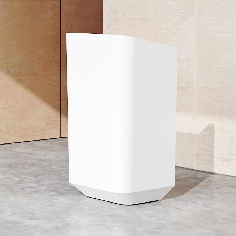 Display product Umi Lectern in Solid Surface from manufacturer Isomi