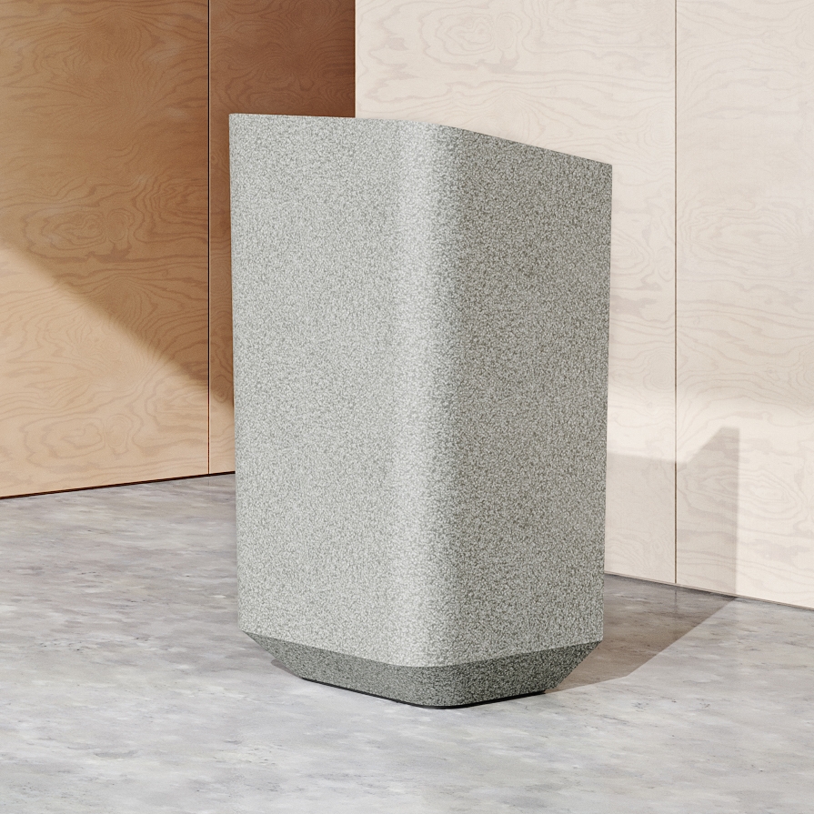 Display product Umi Lecturn in Pebble Terrazzo from manufacturer Isomi
