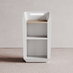 Mostra il prodotto Umi Lectern in Solid Surface del produttore Isomi