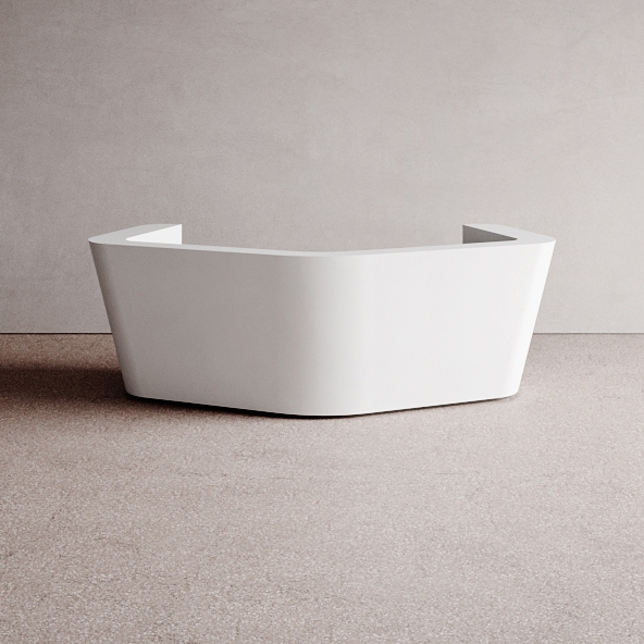 Display product Mono Desk Solid Surface Configuration 6 from manufacturer Isomi