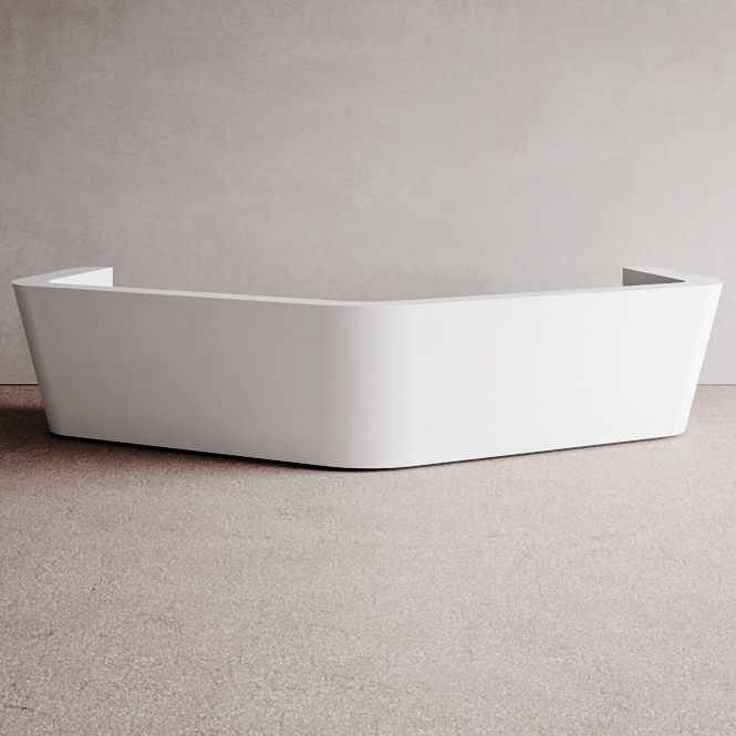 Display product Mono Desk Solid Surface Configuration 7 from manufacturer Isomi