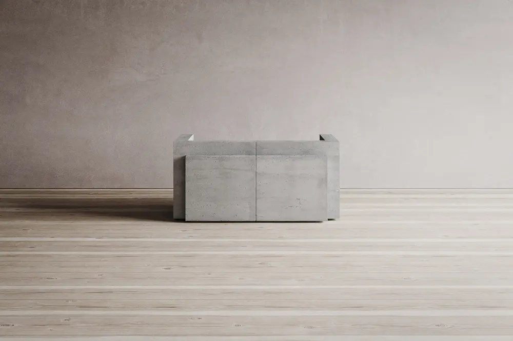 Isomi - Join Desk Stone Configuration 5