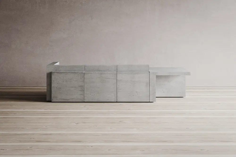 Isomi - Join Desk Stone Configuration 9