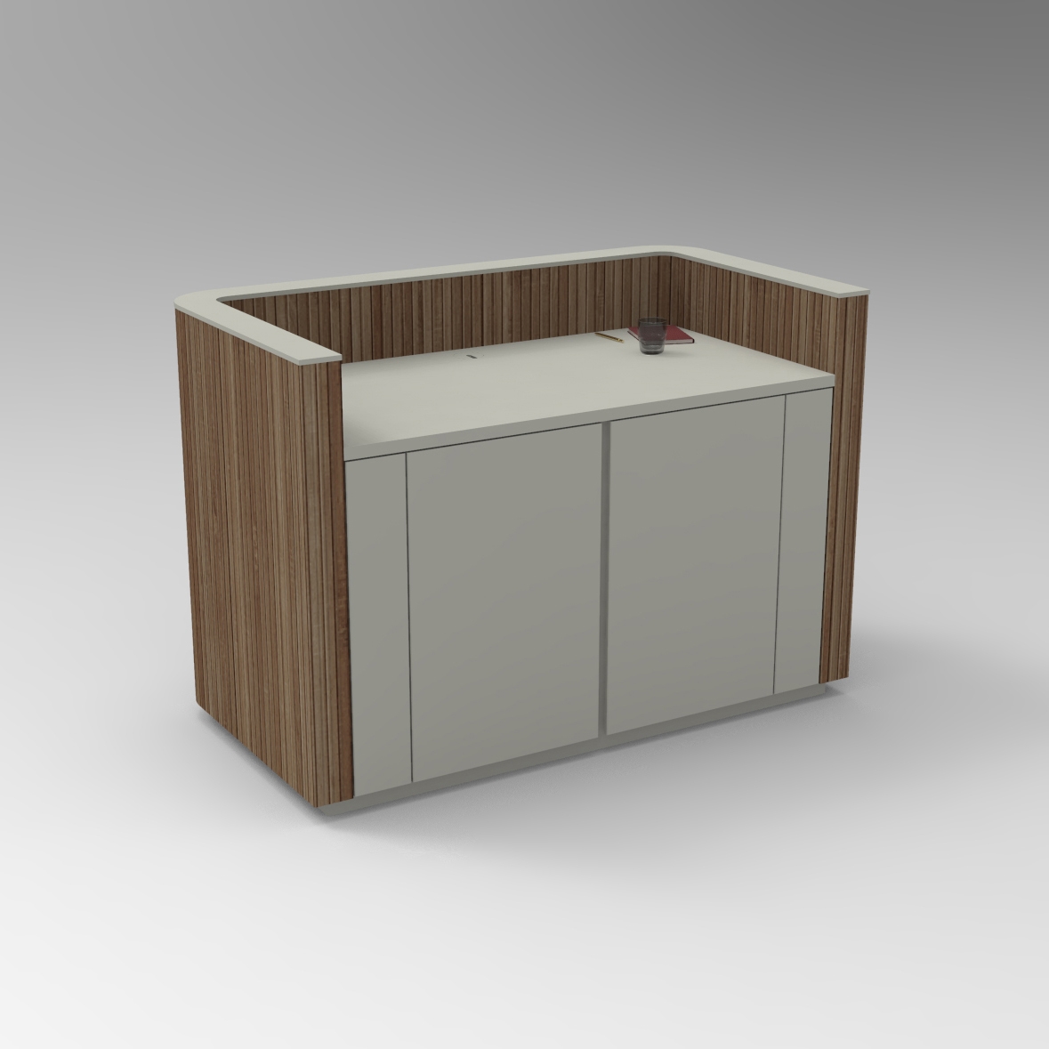 Mostra il prodotto Flo Greeter in Wood del produttore Isomi