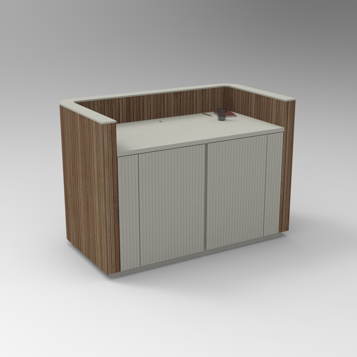 Produkt Flo Greeter in Wood des Herstellers Isomi anzeigen