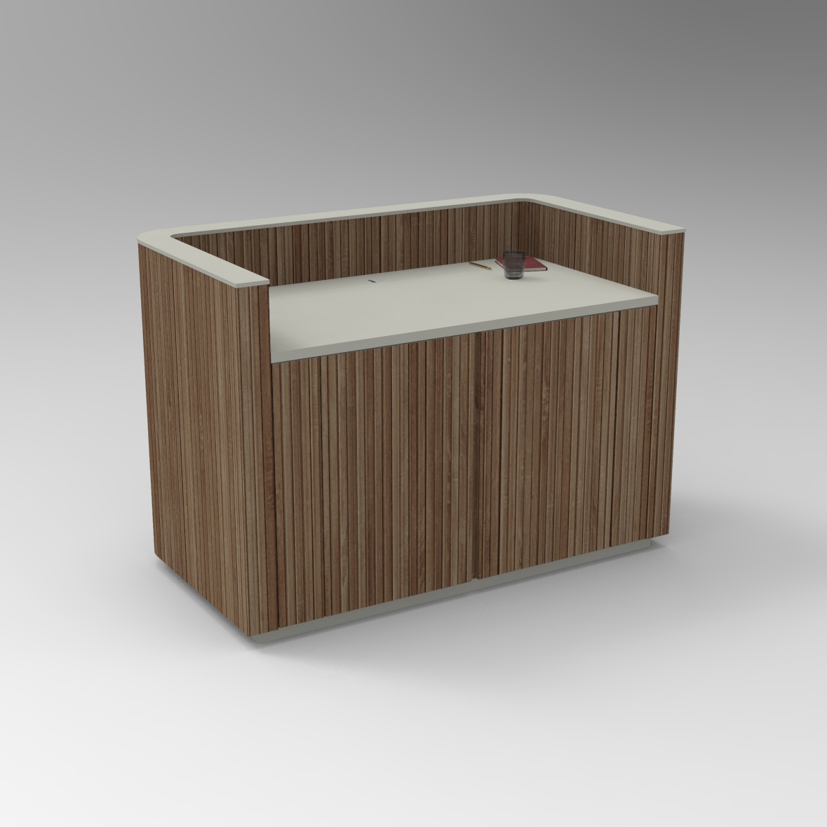 Mostra il prodotto Flo Greeter in Wood del produttore Isomi