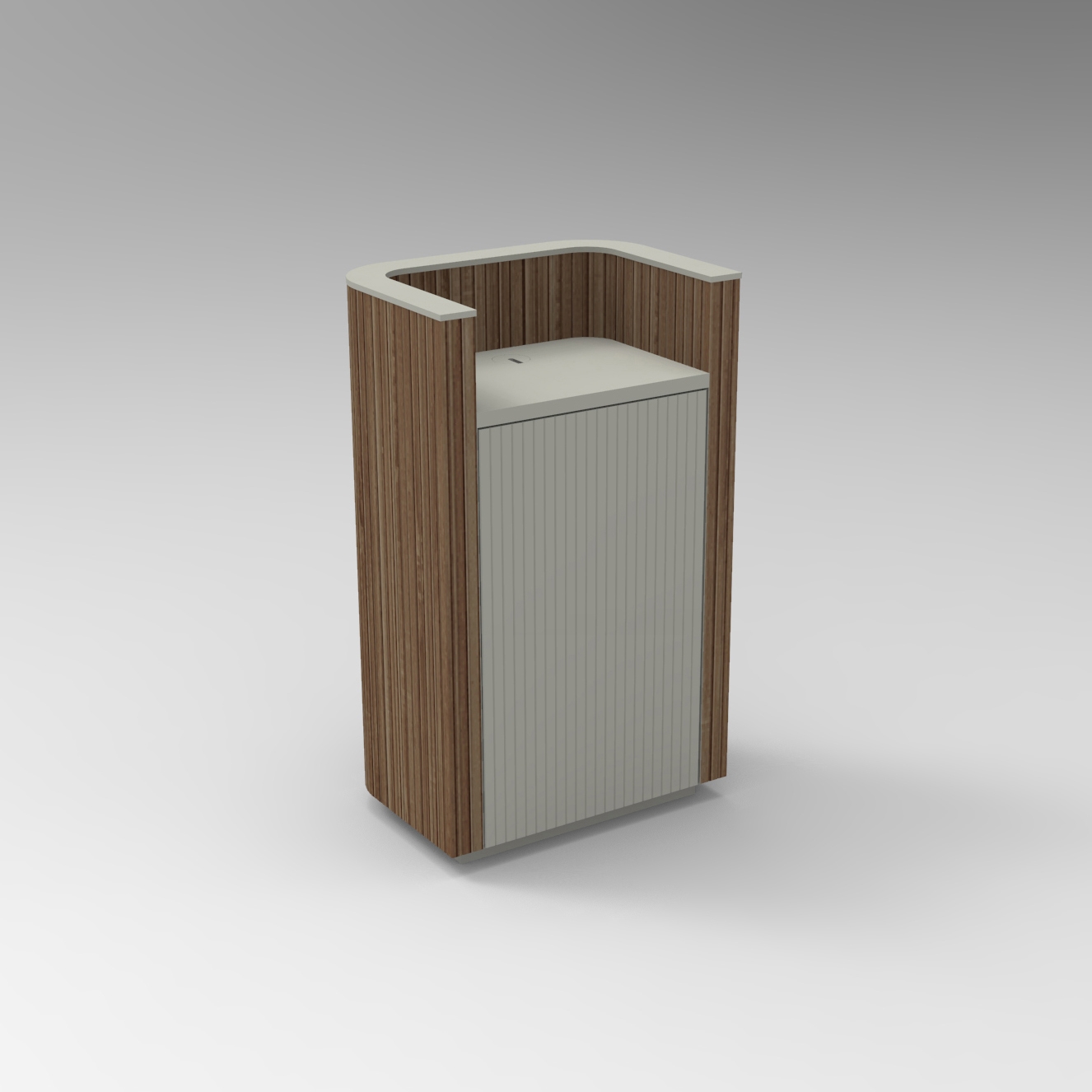 Mostra il prodotto Flo Lectern in Wood del produttore Isomi