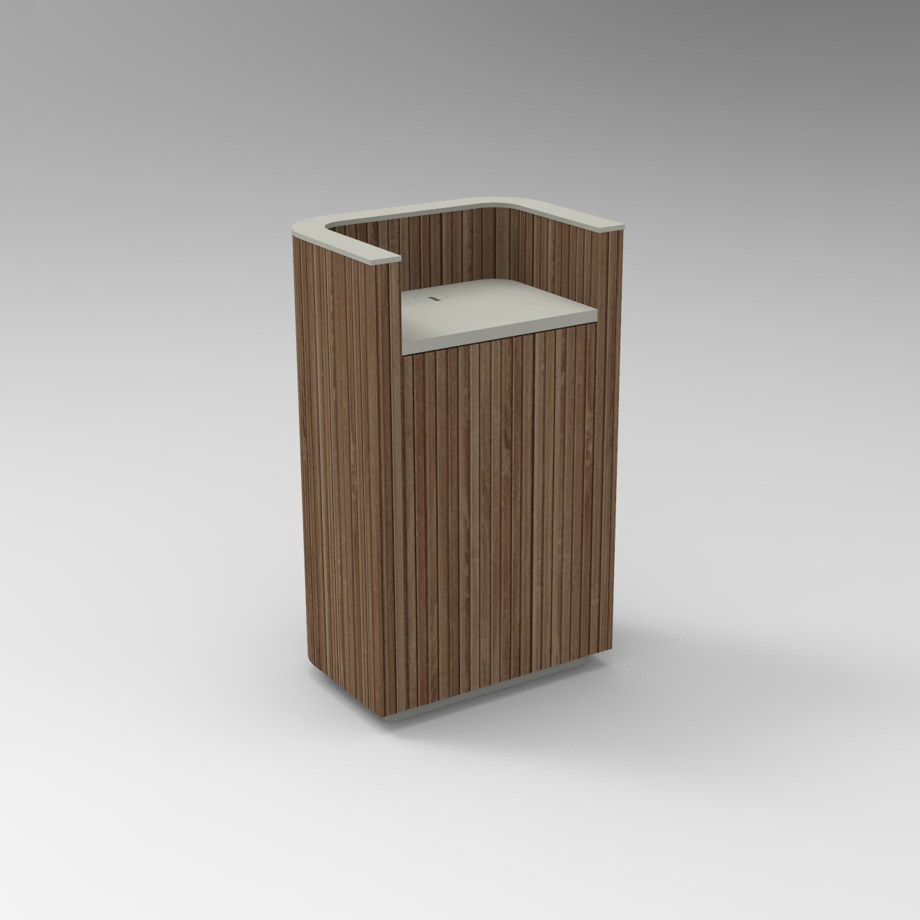 Produkt Flo Lectern in Wood des Herstellers Isomi anzeigen