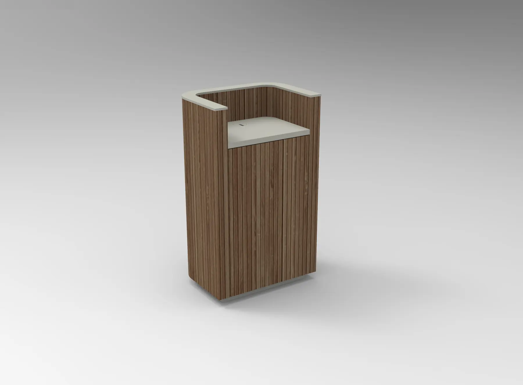 Isomi - Flo Lectern in Wood