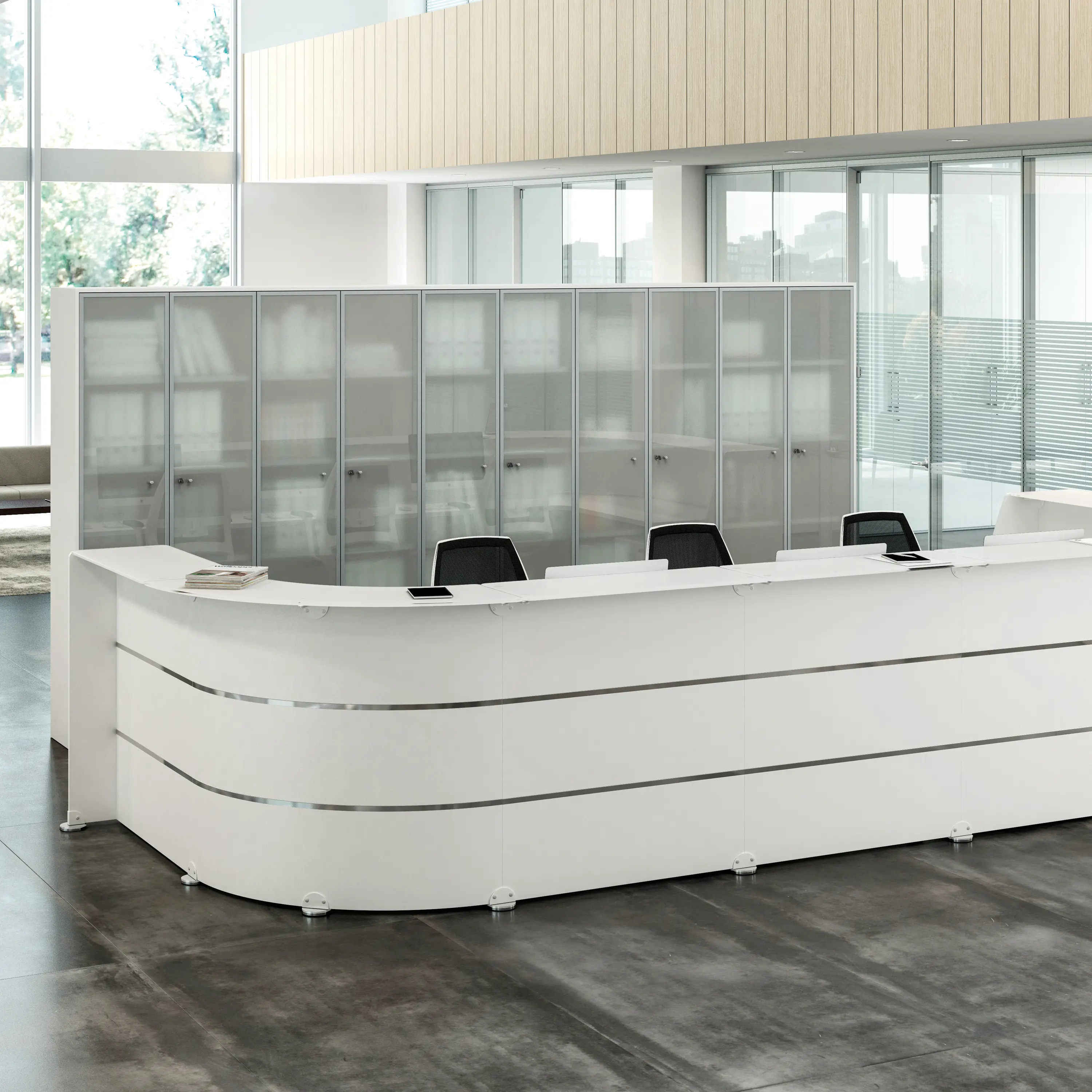 Quadrifoglio Group - Reception Glass