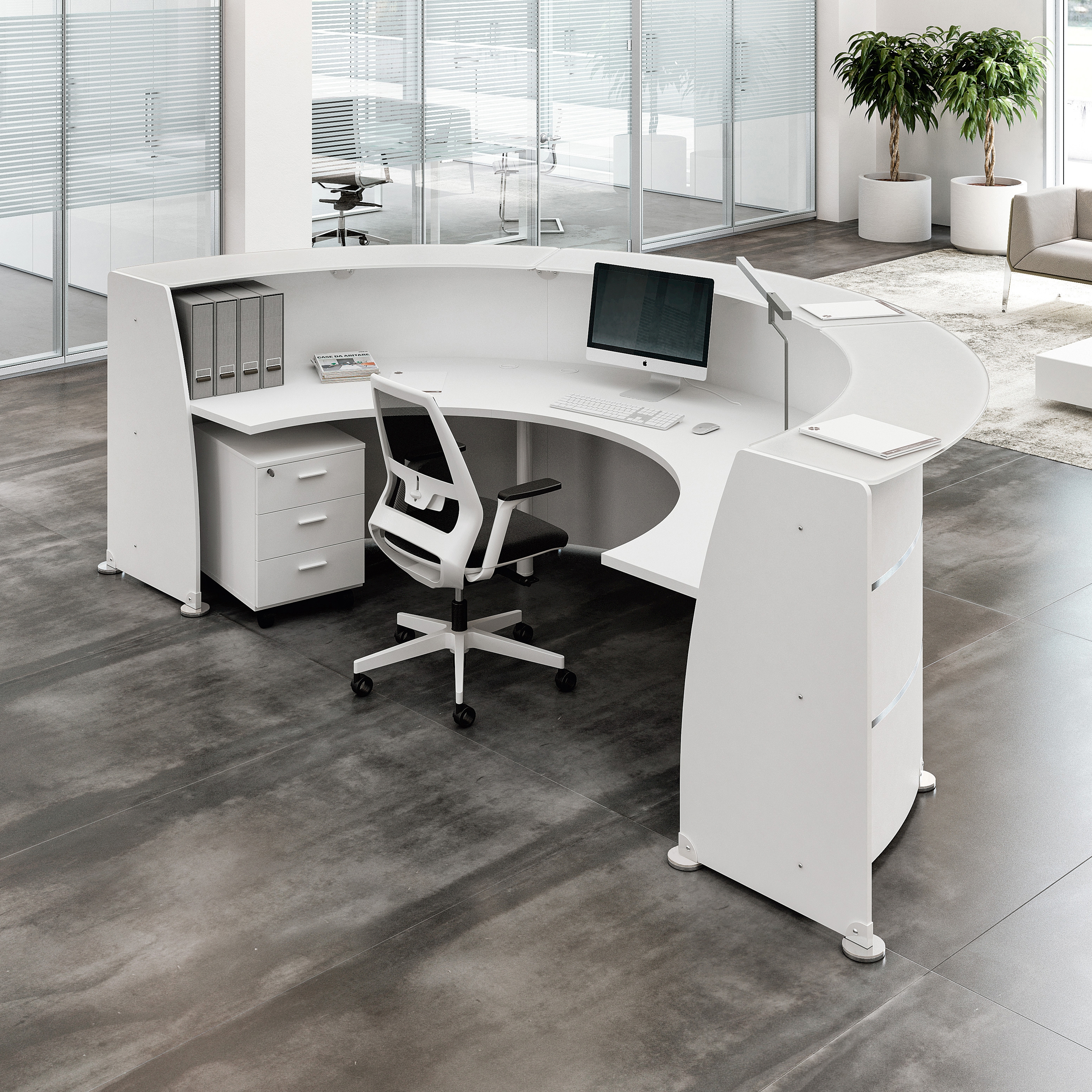 Vertoon produk Reception Glass van vervaardiger Quadrifoglio Group