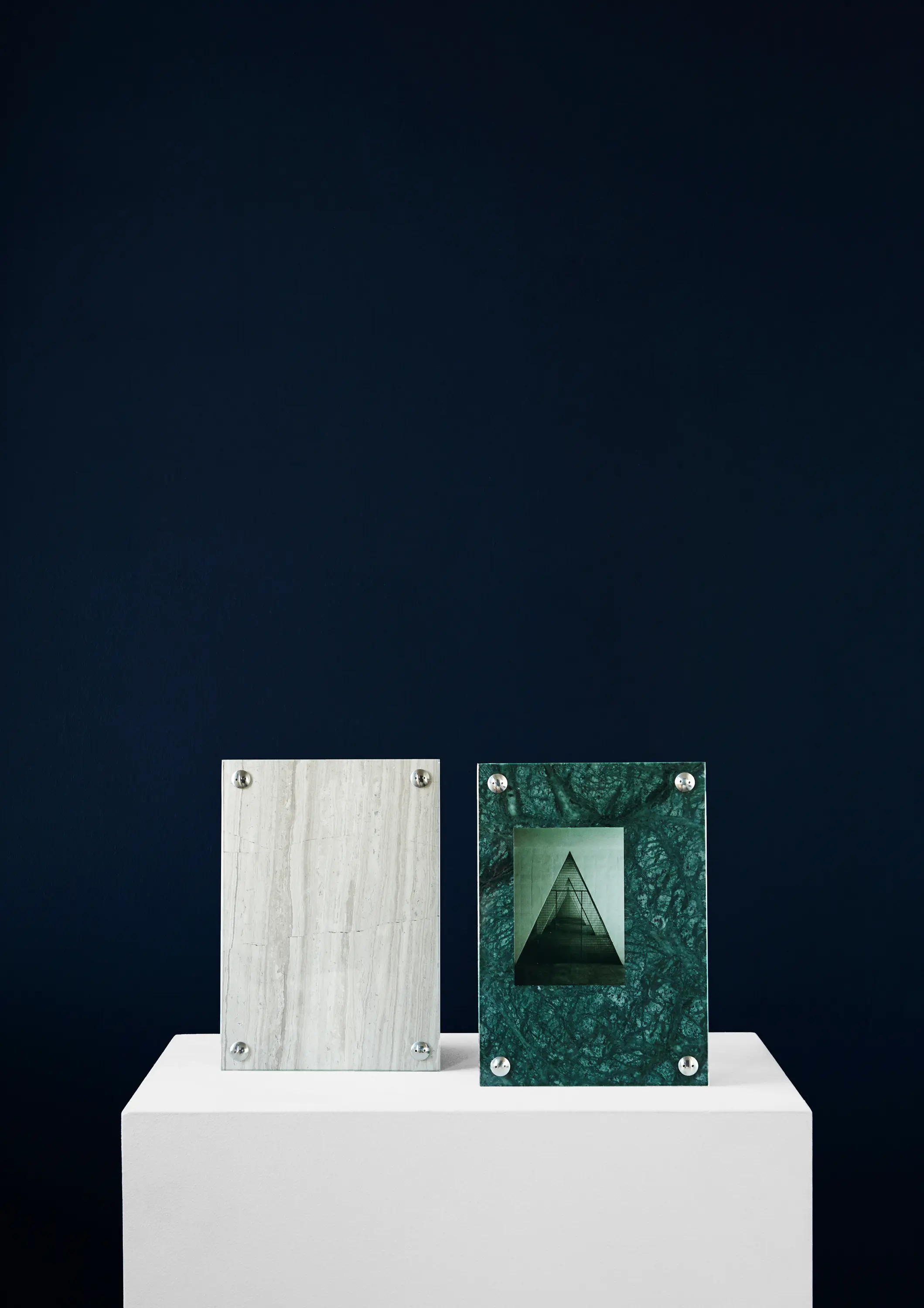 NEW WORKS - A Frame Picture Frame Indian Green Marble | Medium