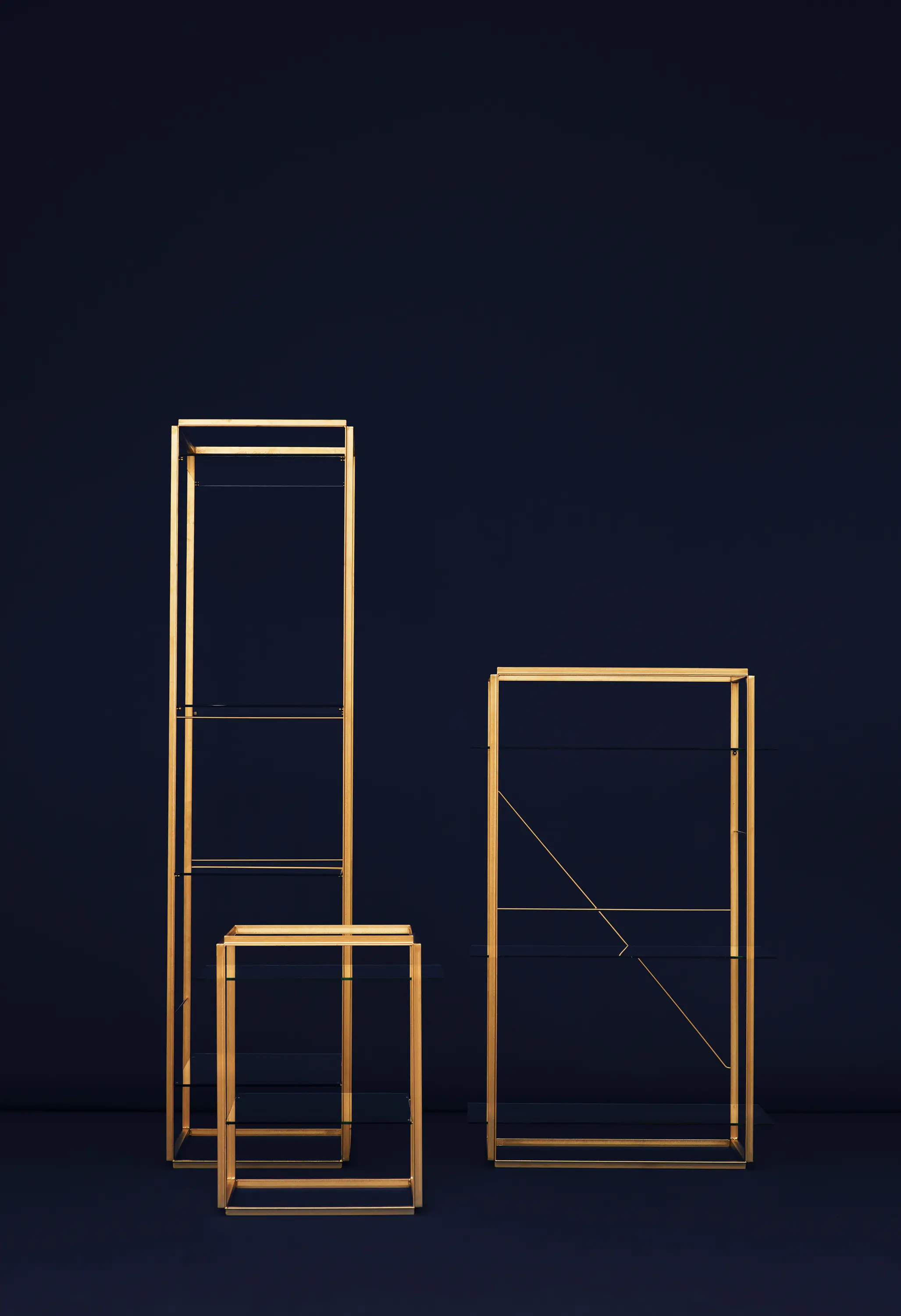 NEW WORKS - Florence Side Table Raw Gold | Small