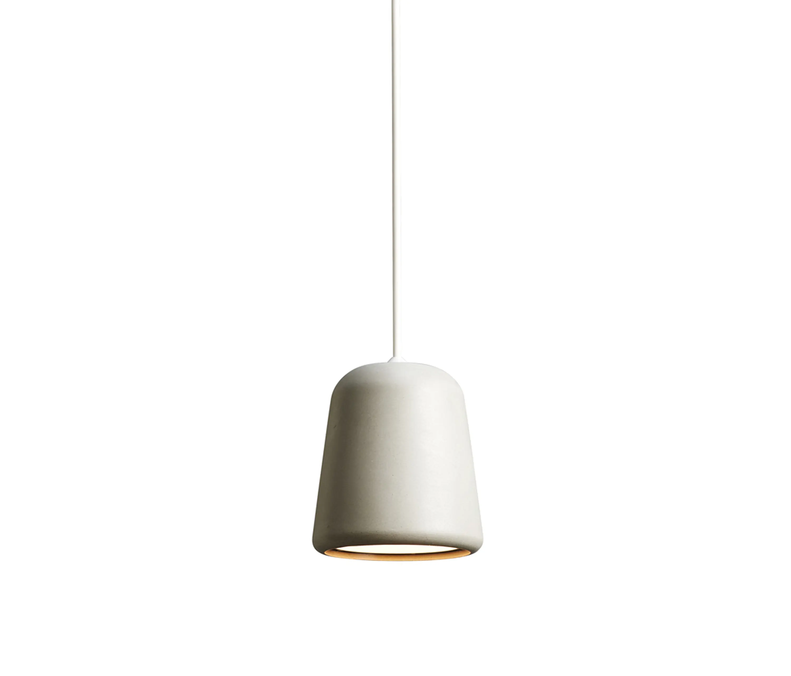 NEW WORKS - Material Pendant Light Grey Concrete
